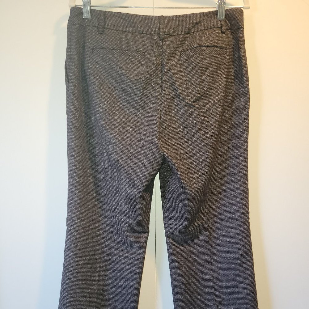 Black Patterned Slacks - Picture 3 of 4